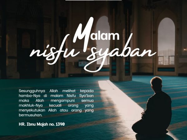 🌙 Undangan Kegiatan Malam Nisfu Sya'ban 🌙